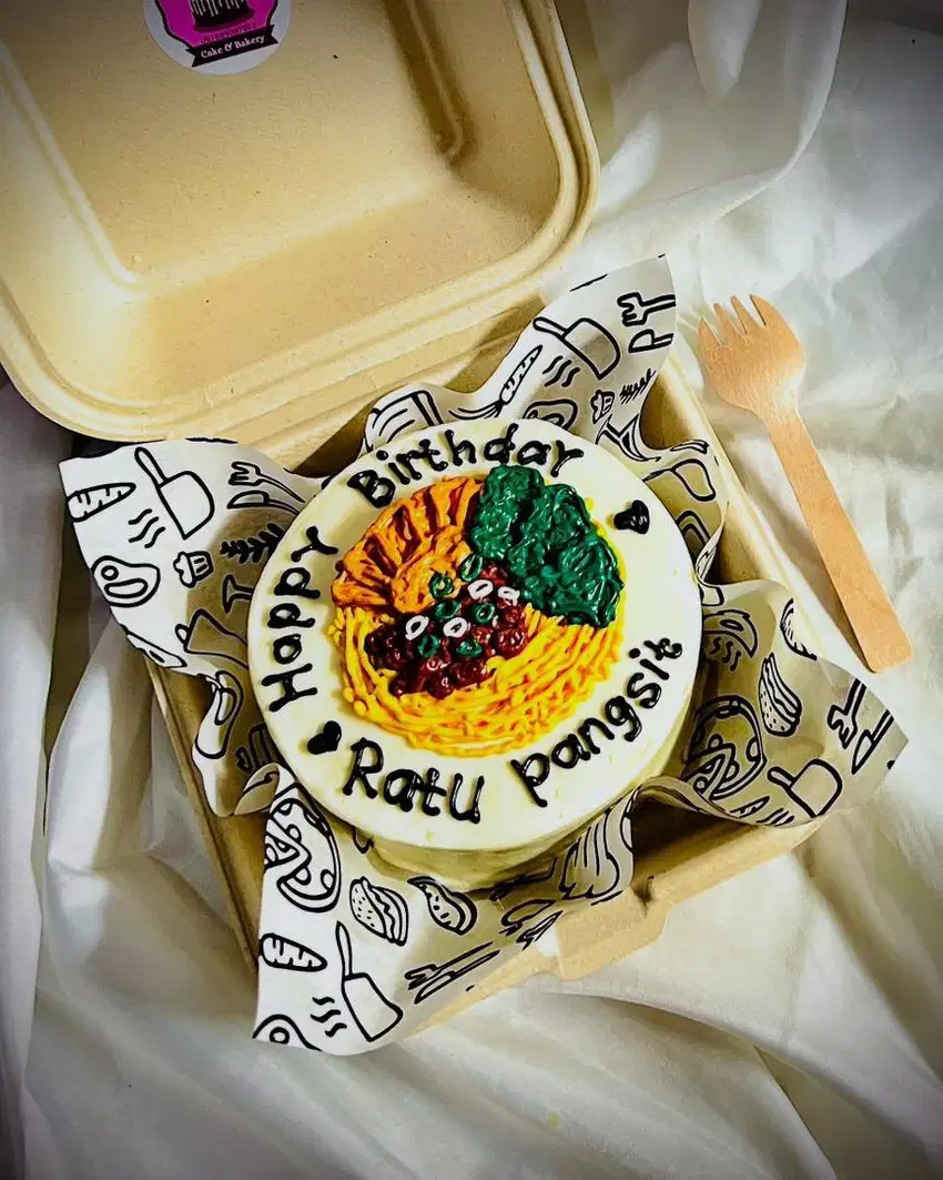 Kue ulang tahun bento cake bisa costume