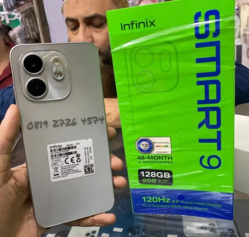 INFINIX SMART 9 RAM 4/128 BARU