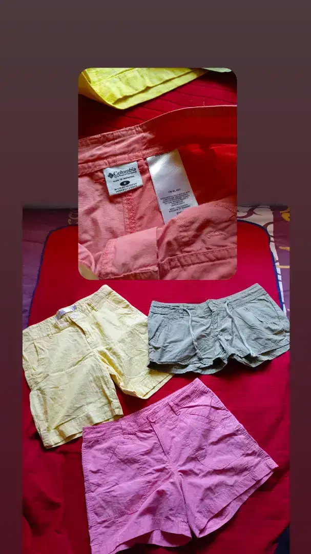 Preloved celpen Columbia 3pcs