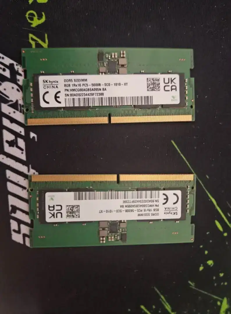 Ram 16gb ddr5 5600mhz copotan laptop msi