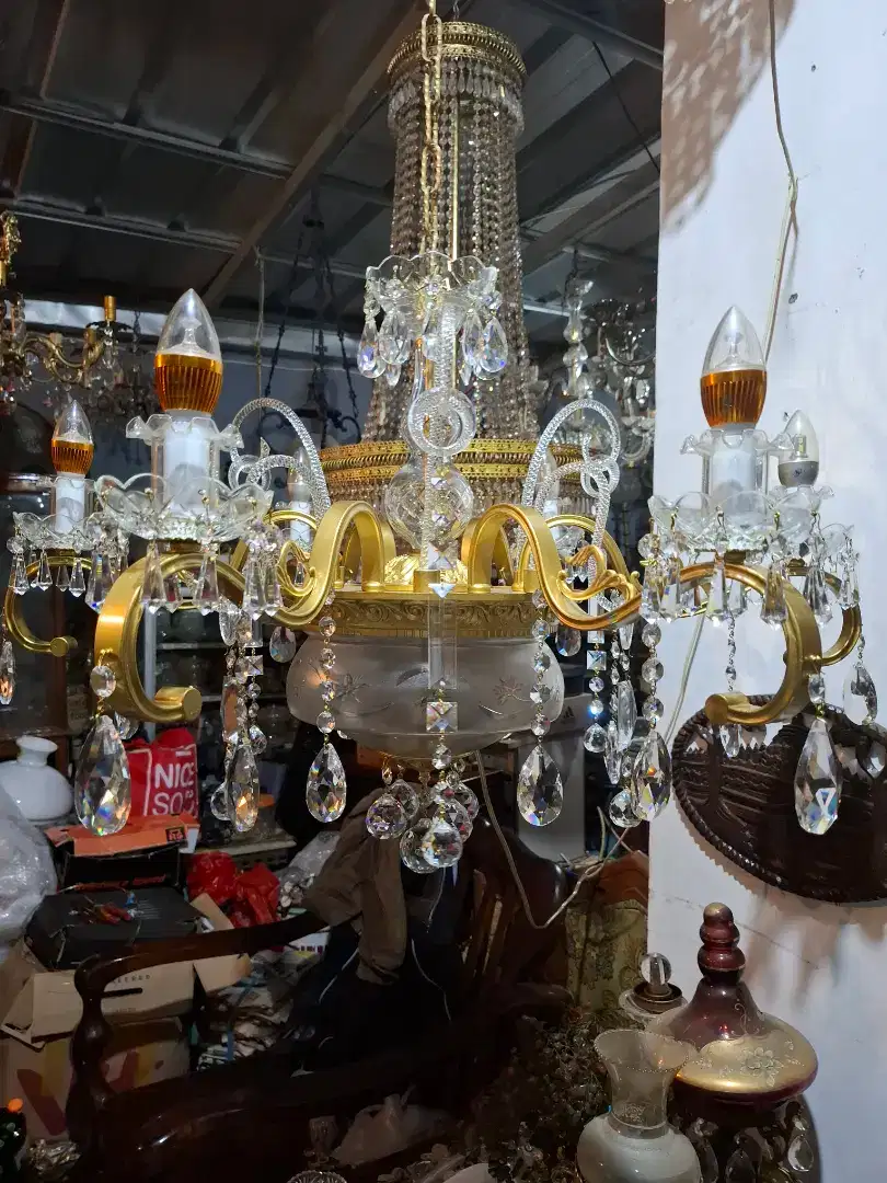 Lampu Gantung Kristal