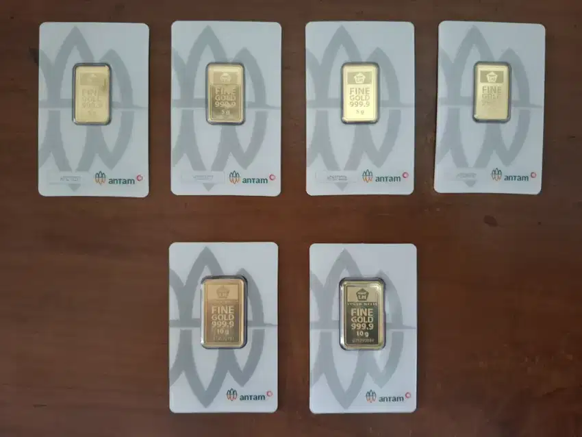Logam Mulia Antam 1gr. 5gr. 10. 25gr