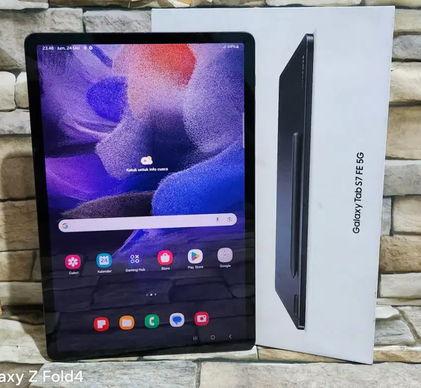 Samsung Galaxy Tab S7 FE 5G 6/128 Fulset segel mulus 98%