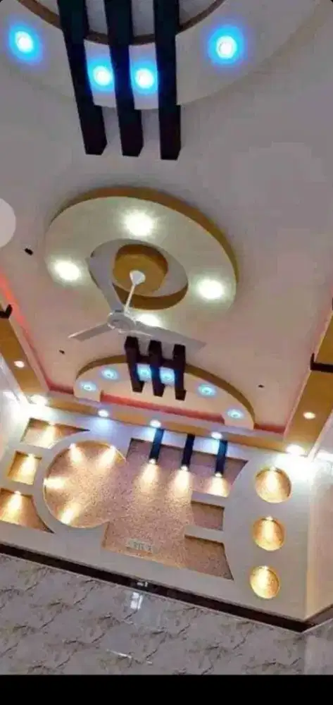 Plafon gifsum dan pvc