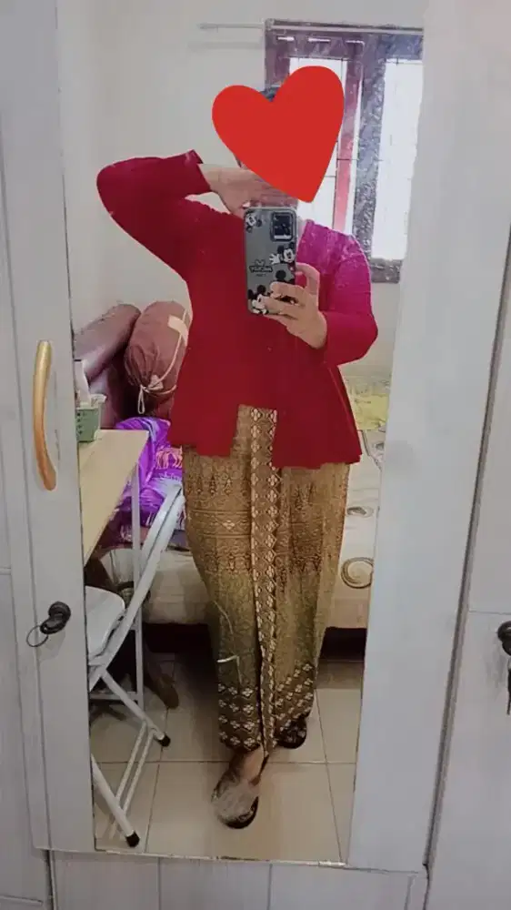 Set Kebaya Kutubaru Like New