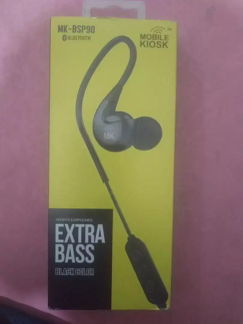 WIRELESS EARPHONE MK-BSP90, madepp Ngebass, kondisi 99%, like new