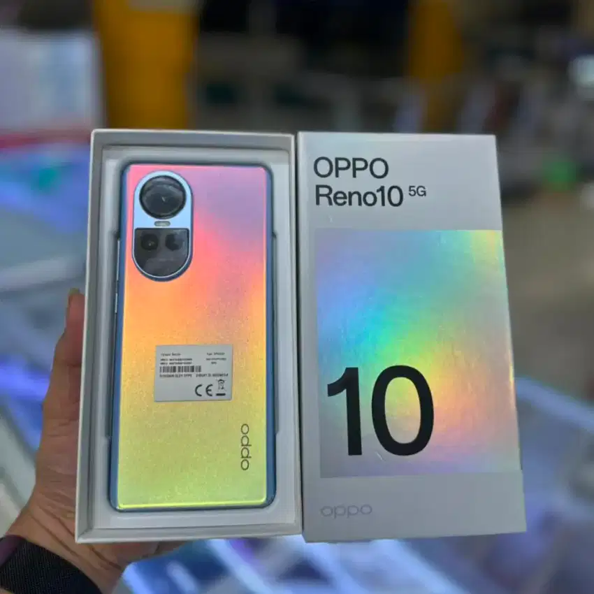 RENO 10 5G 8/256 KOMPLIT MULUS