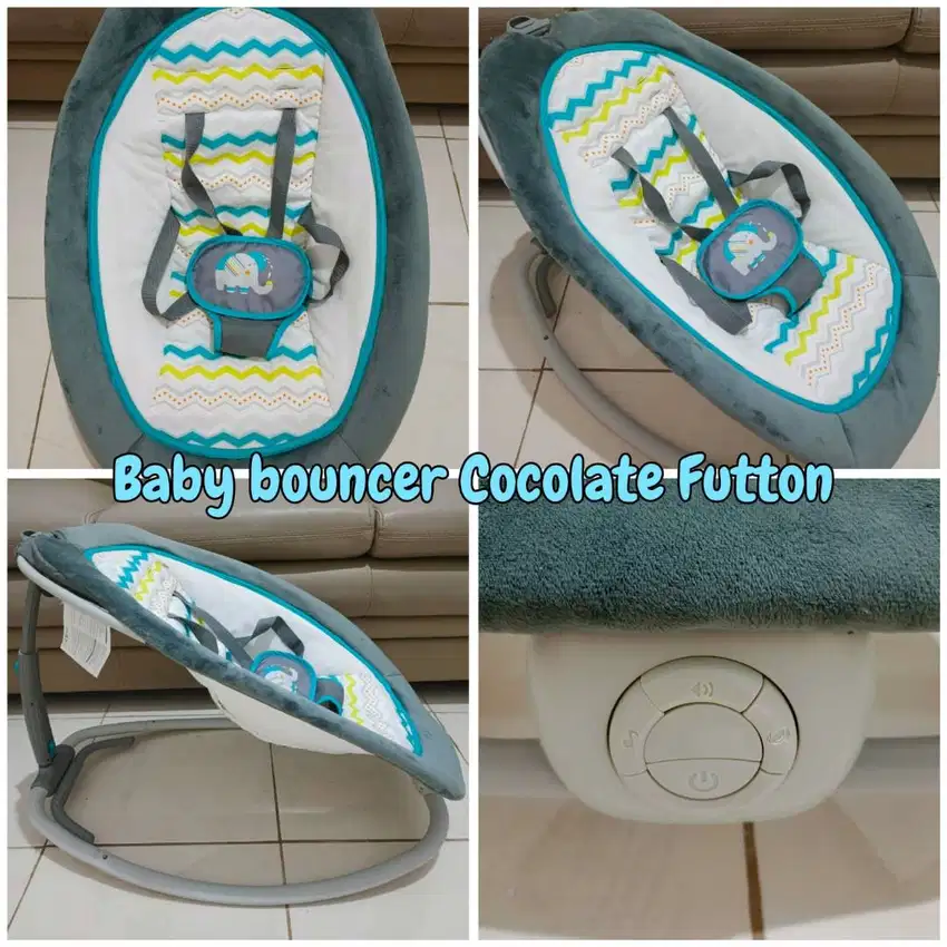 Baby Bouncer Cocolate Futton ORI Prelove like new