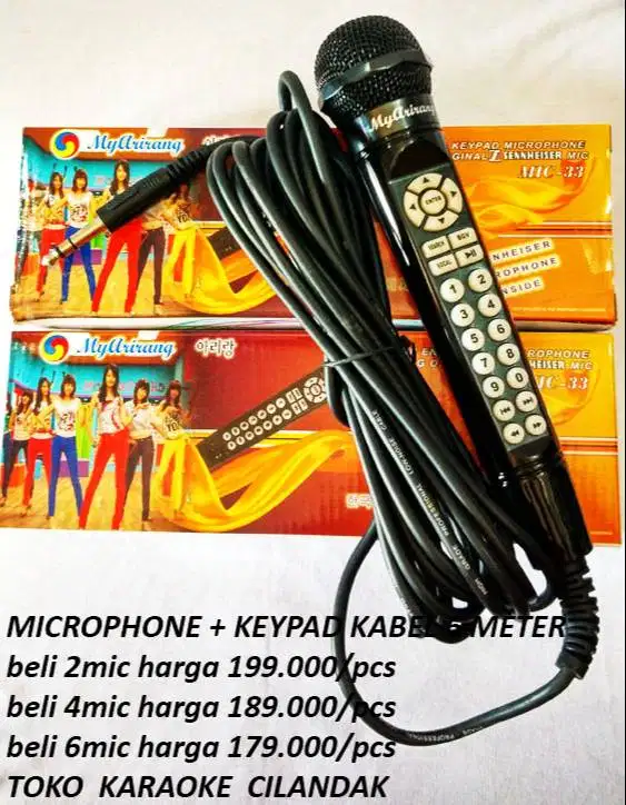 MICROPHONE + KEYPAD