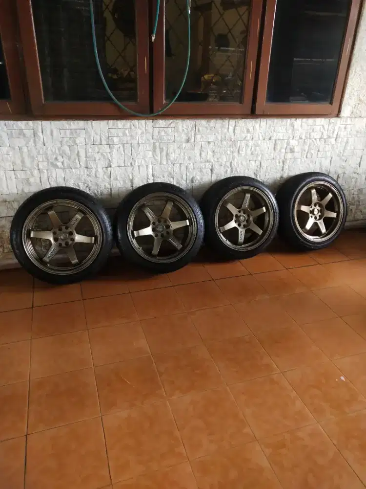 Velg Te37 Lebar Belang Double Pcd