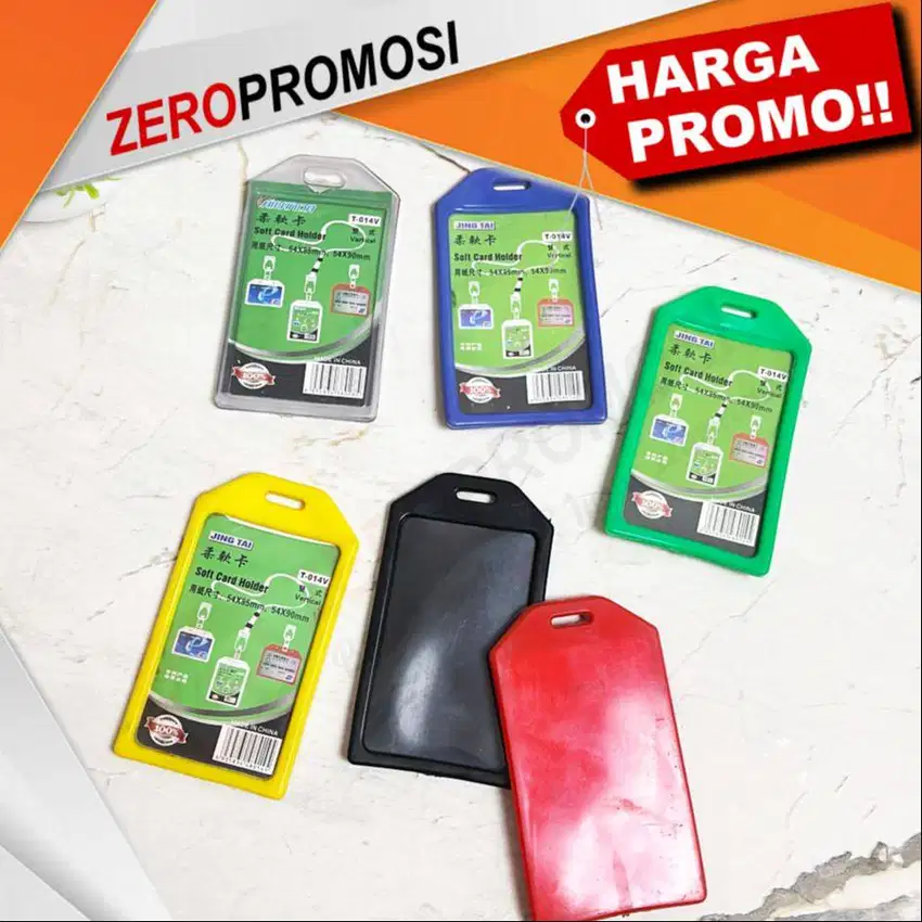 Tempat Frame Id Card Karet 1 Casing Kartu Nama