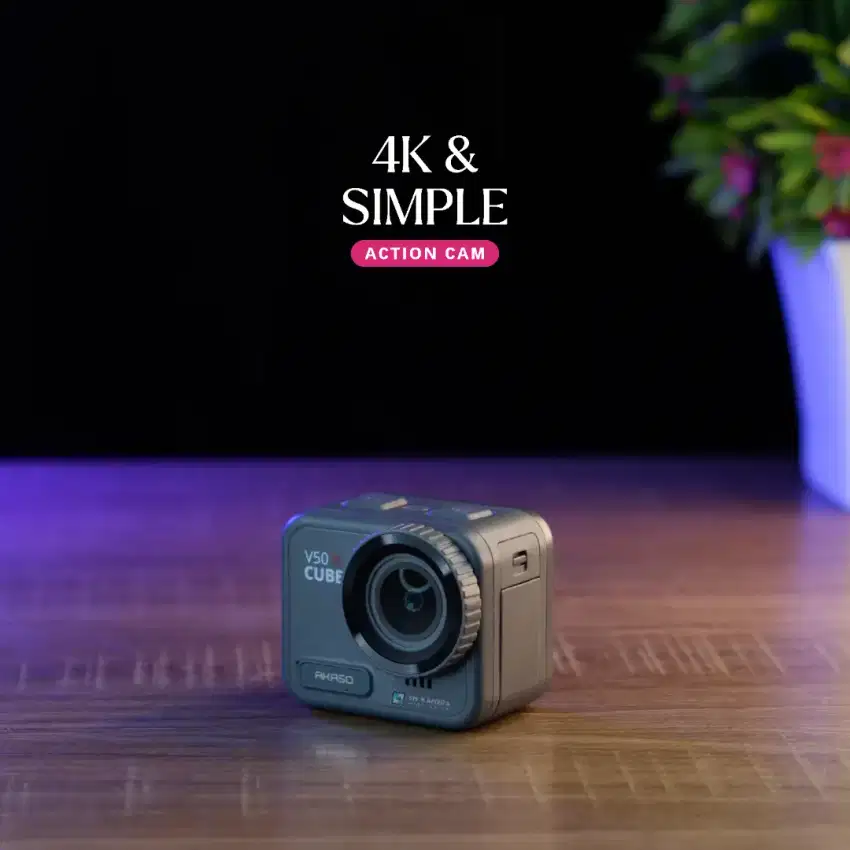 Lagi turun harga! AKASO V50 X CUBE ACTION CAM YICAM GOPRO