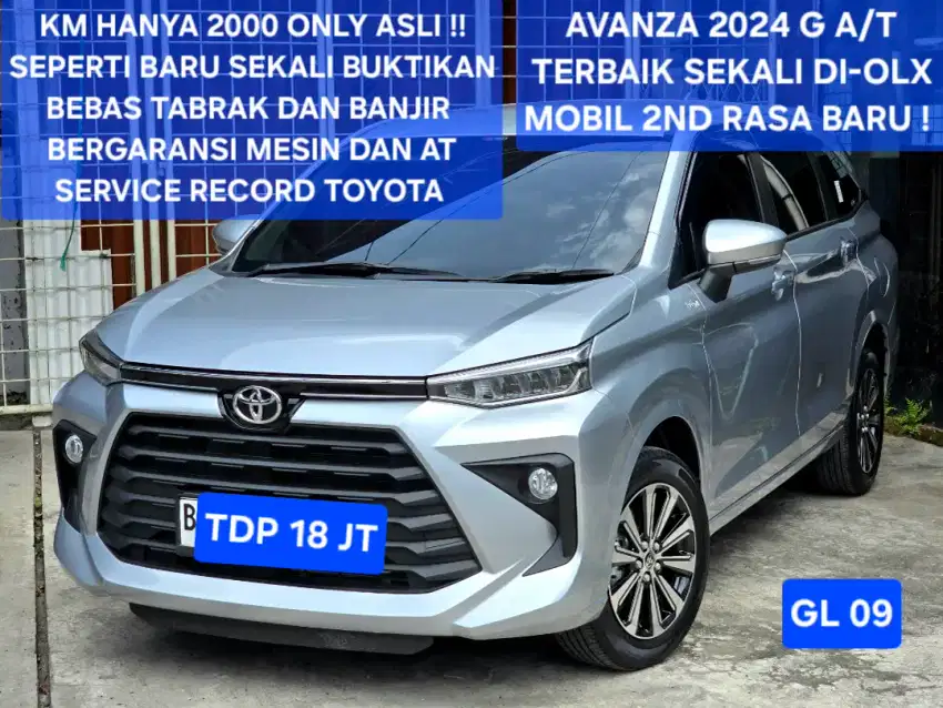 Toyota Avanza 2024 G AT Automatic Model 2023 Veloz 2022 E Q Tss