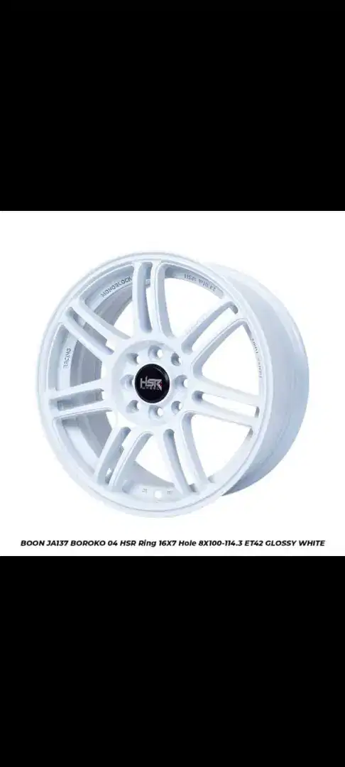 Velg HSR Boon Boroko Ring 16 Lebar 7