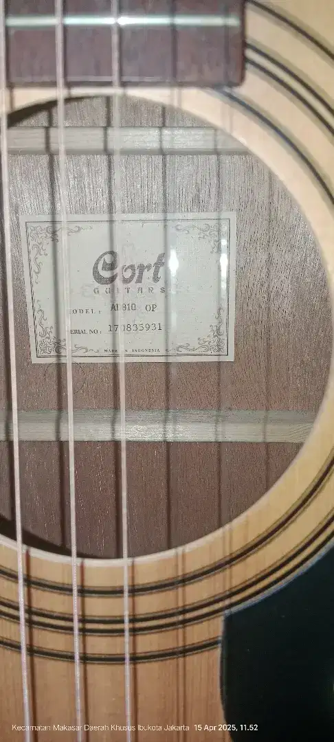 Gitar Cort Ad810 OP non preamp