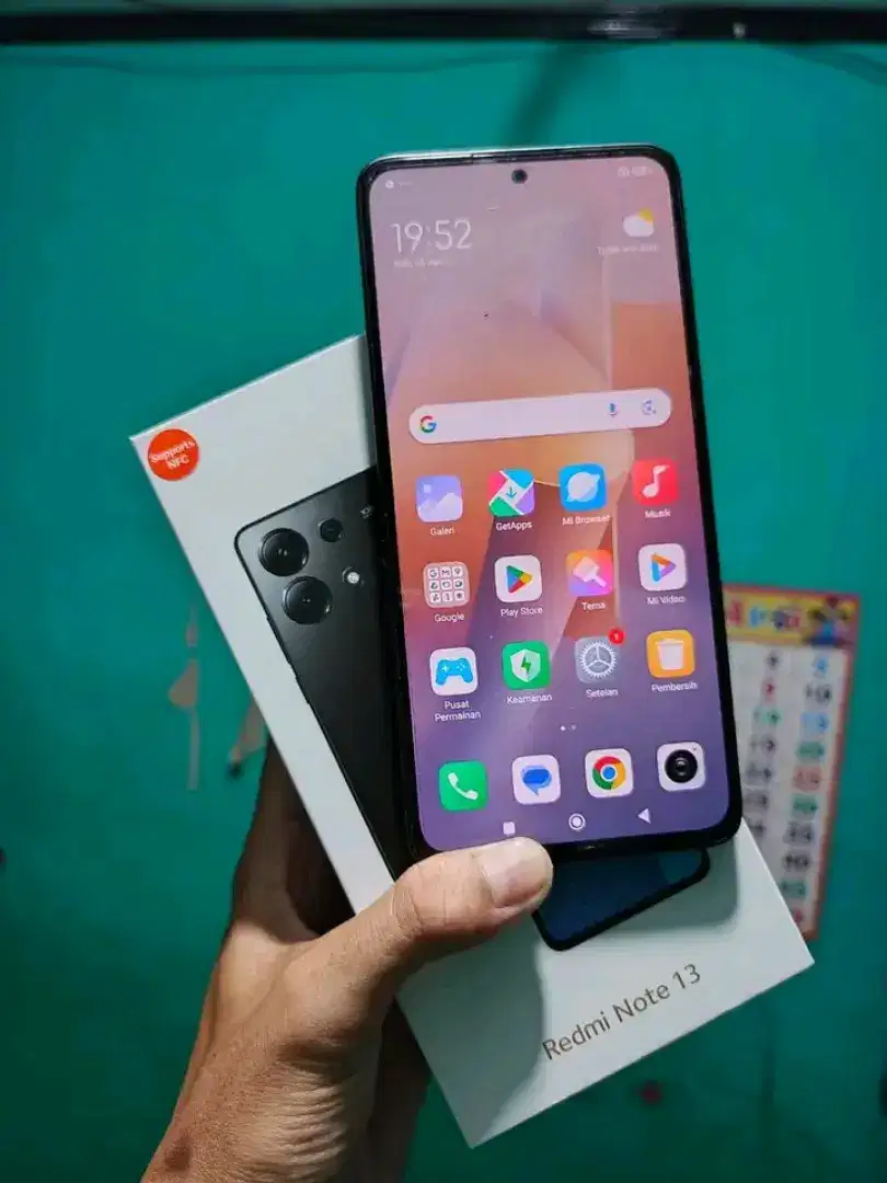 redmi not 13 ram 8+8/256 pulset