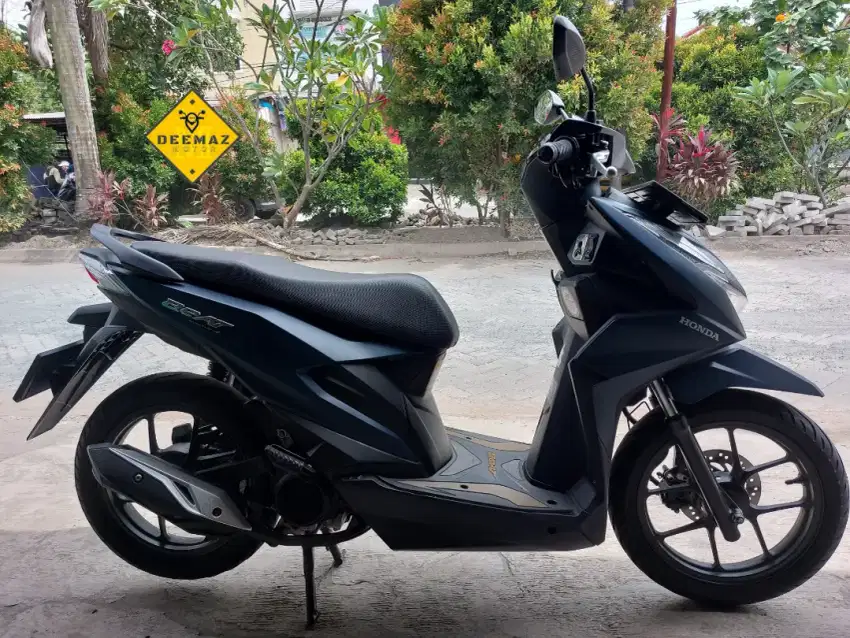 (DP 500 Rb)‼️ Plat B DKI JakBar Beat Deluxe CBS ISS Biru Mulus 2023