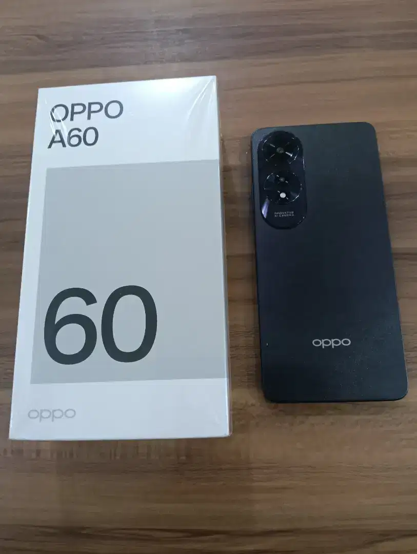Oppo A60 8/256 seken lengkap dan murah