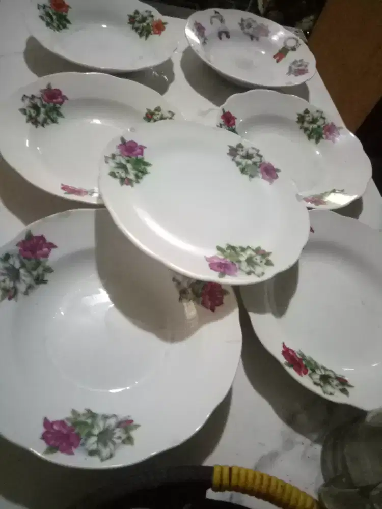 Jual piring bunga kangkung