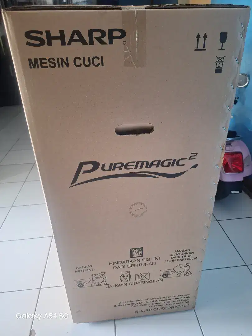 Baru,mesin cuci sharp puremagic2 7kg