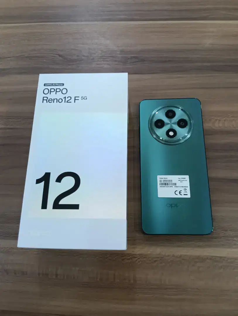 Oppo Reno12 F 5G 12/256 seken lengkap dan masih bagus