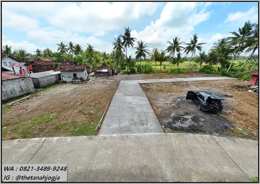 Dekat RSUD Wates, Siap AJB 1 Jutaan Per Meter