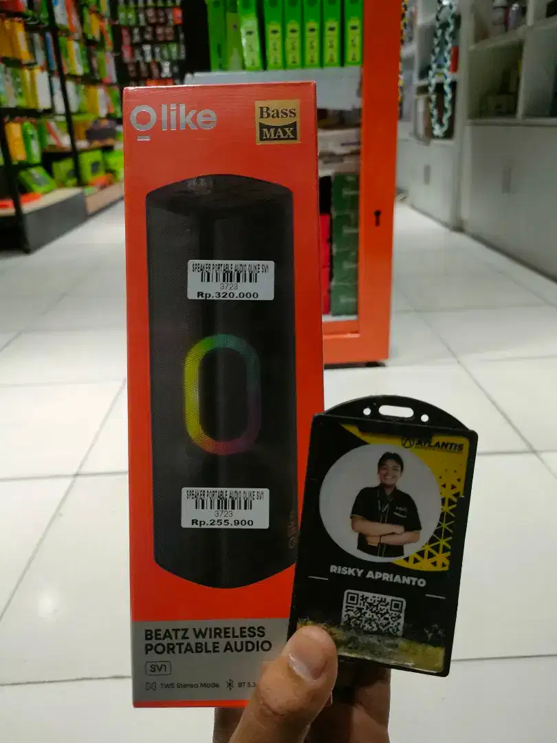 SPEAKER PORTABEL AUDIO OLIKE SV1 ATLANTIS DAHSYAT