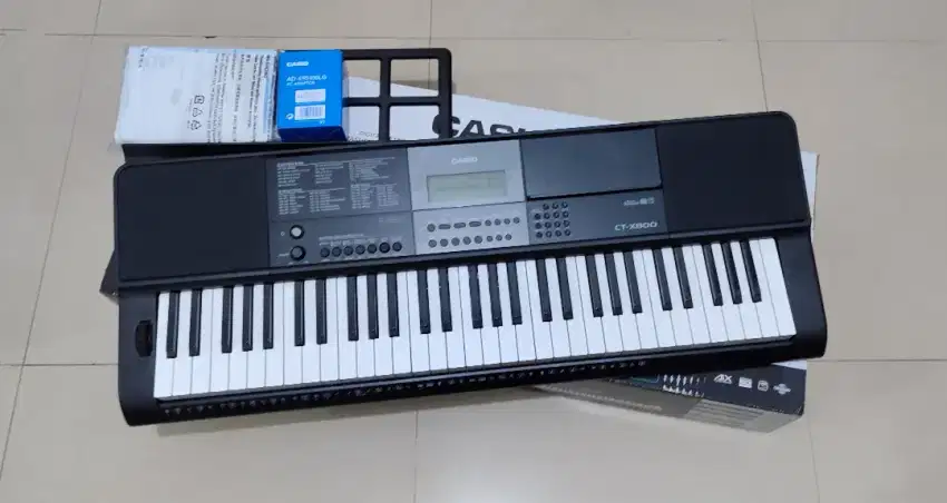 Casio CTX800 lengkap bagus, mulus