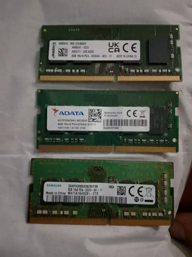 RAM 8 GB DDR4 LAPTOP