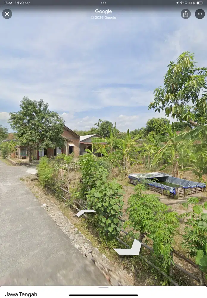 Dijual Tanah 215m di Selogiri