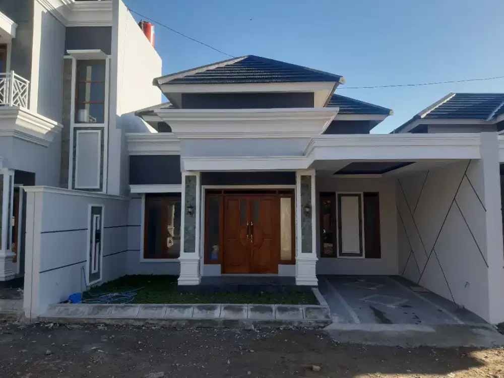 Rumah baru siap huni lokasi strategis
