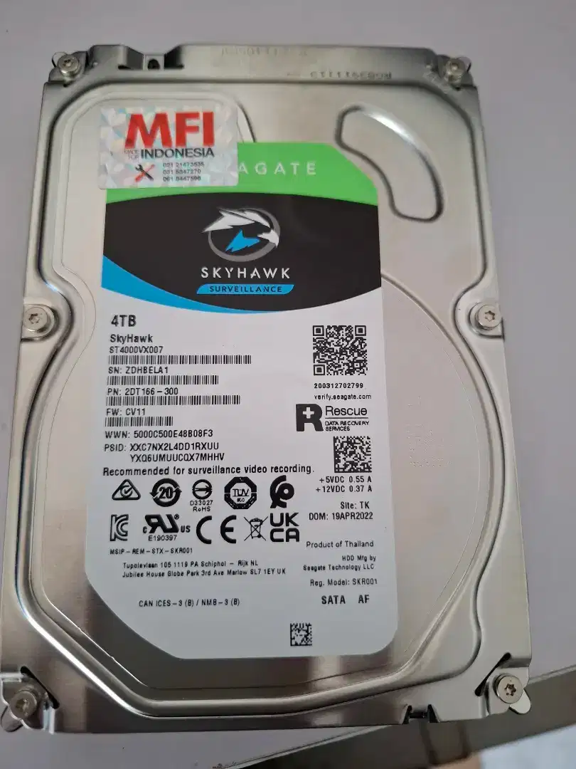 Hardisk Skyhwak 4 tb