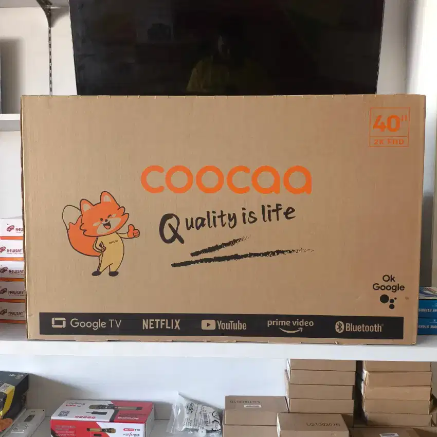 PROMO TERBATAS COOCAA GOOGLE TV 40INCH GARANSI RESMI