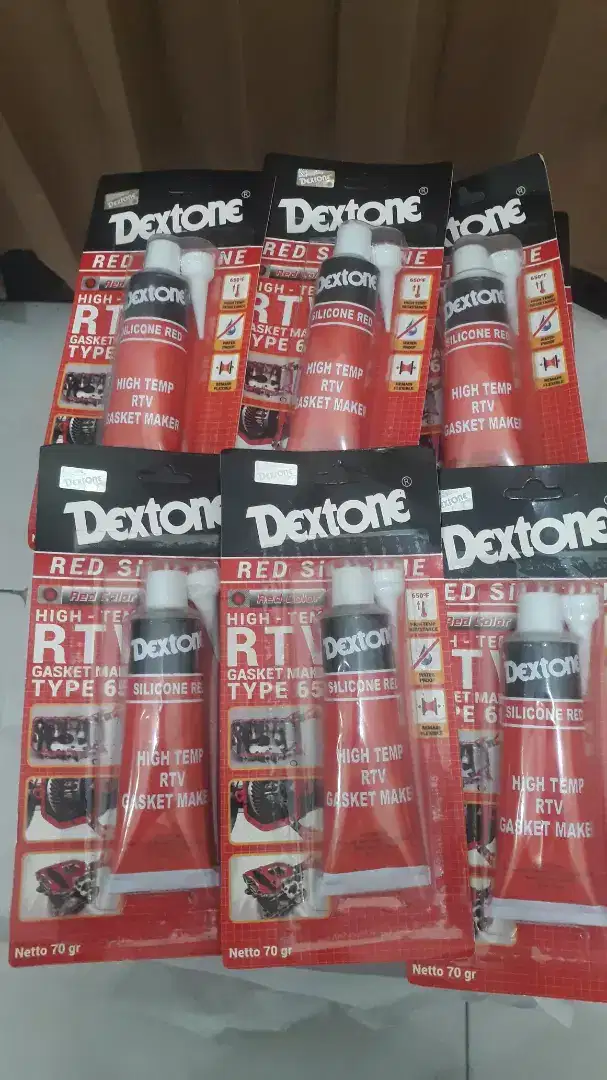Red Silicone Dextone 70 GR