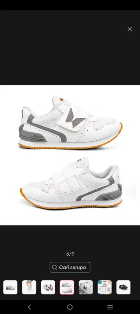 Sepatu kets anak unisex