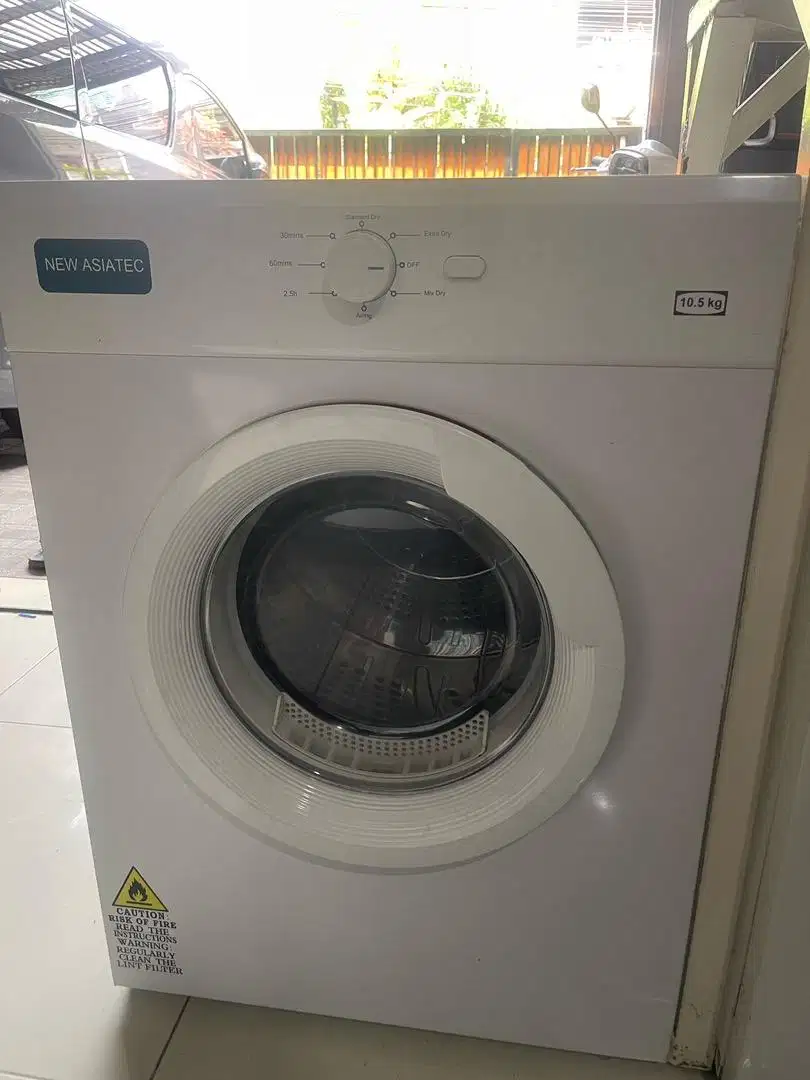 Dryer New Asiatec mesin pengering pakaian gas