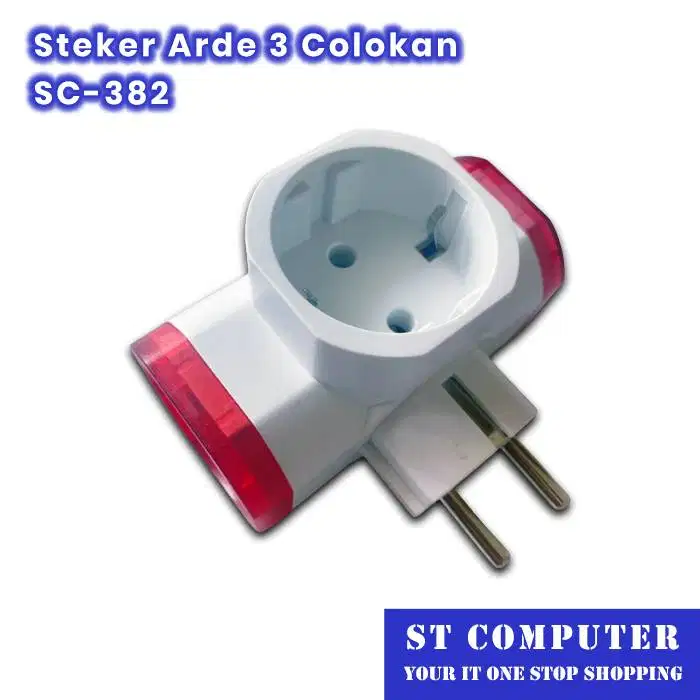 Steker Arde 3 Colokan SC-382