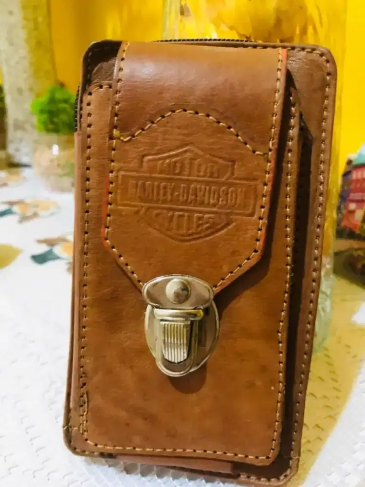 Tas HP Pocket by Harley-Davidson (Kulit ORI NEW)