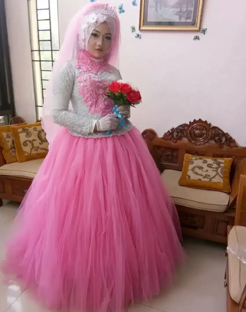Kebaya Modern Gaun Pengantin Dress Pernikahan