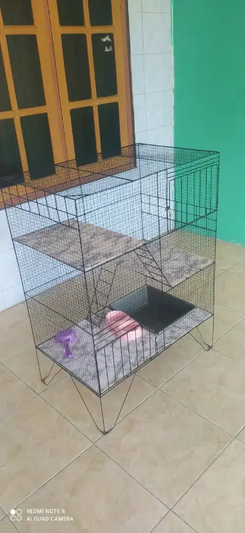 Kandang kucing baru COD
