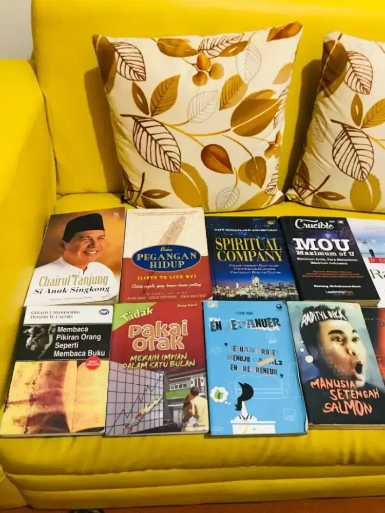 Buku² Bisnis+ Psikologi+ Leadership+ Autobiografi Kisah Sukses+ Komedi