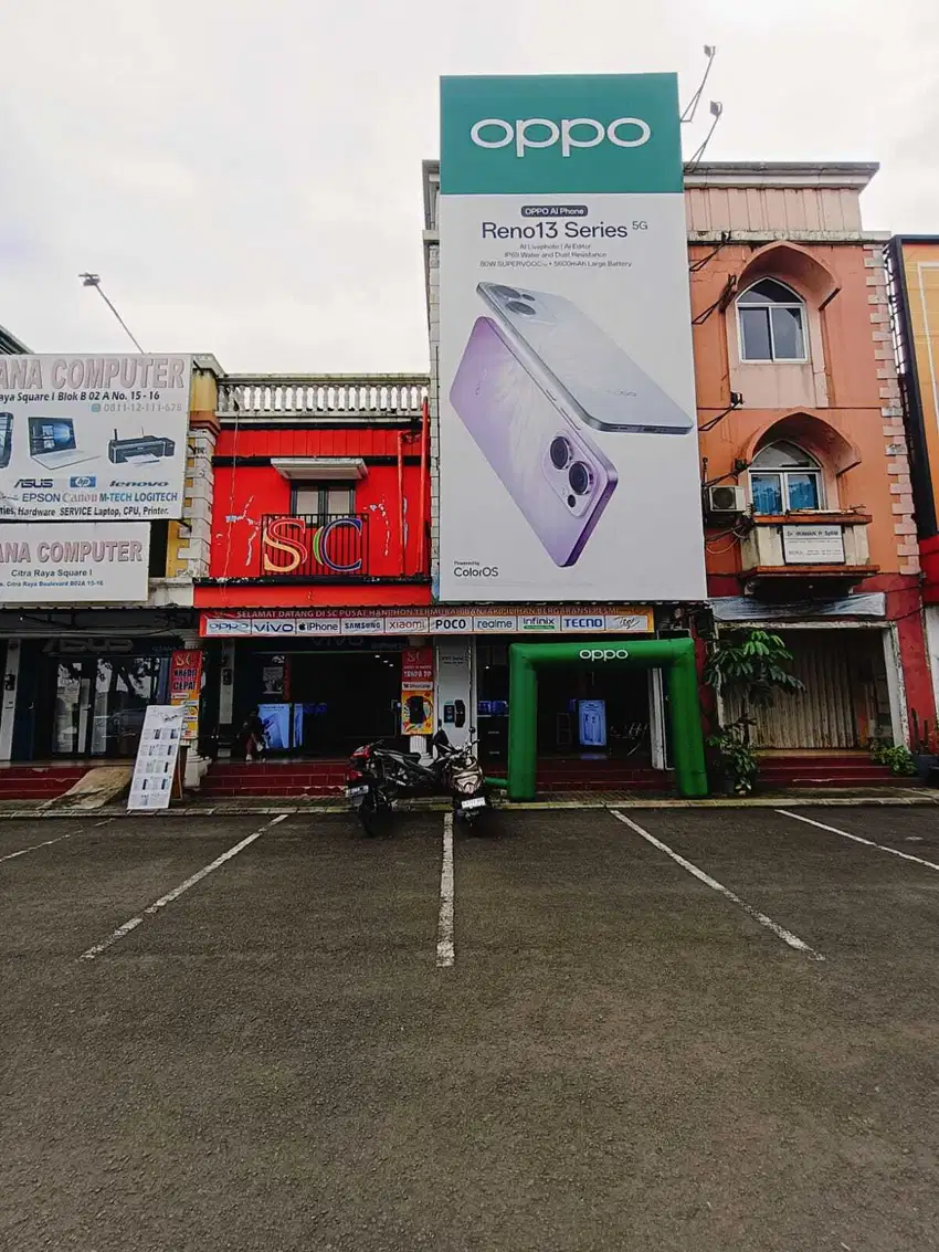 Dijual ruko gandeng 2unit strategis cikupa depan jalan