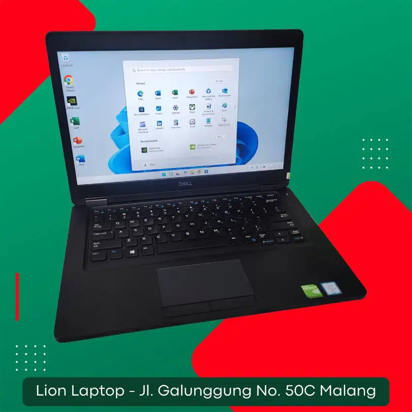 RAM 16GB Gaming Double VGA i5 gen 8 Dell Latitude 5490 [29|04]