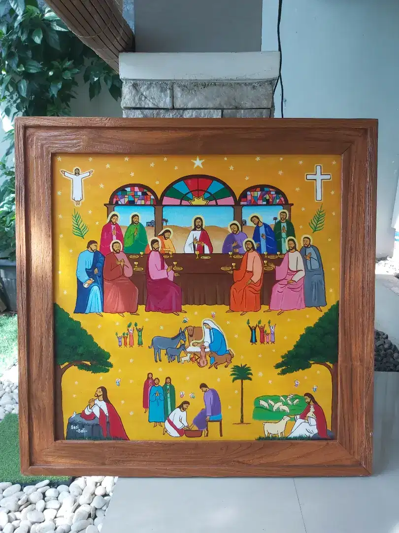 Lukisan The Last Supper by Sari-Bali