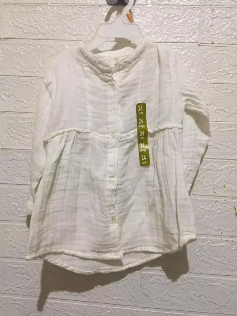 Tunik Anak Brand Zara Umur 1 Tahun