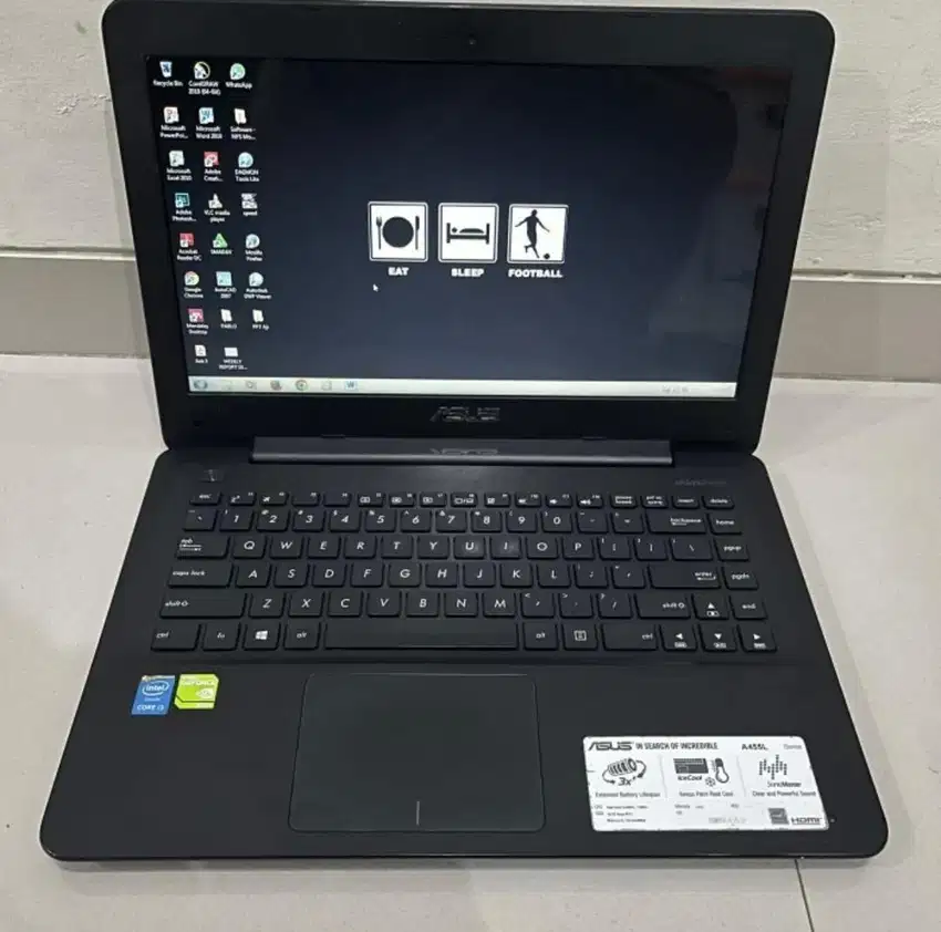 Laptop Asus A455L - Navy