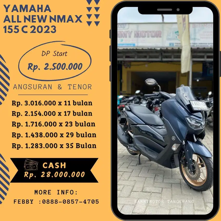 ALL NEW NMAX C 2023 KM LOW