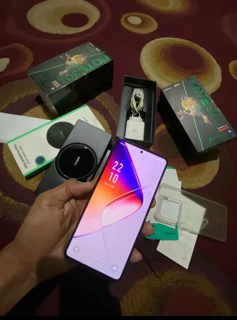 infinix note 30 pro fullset