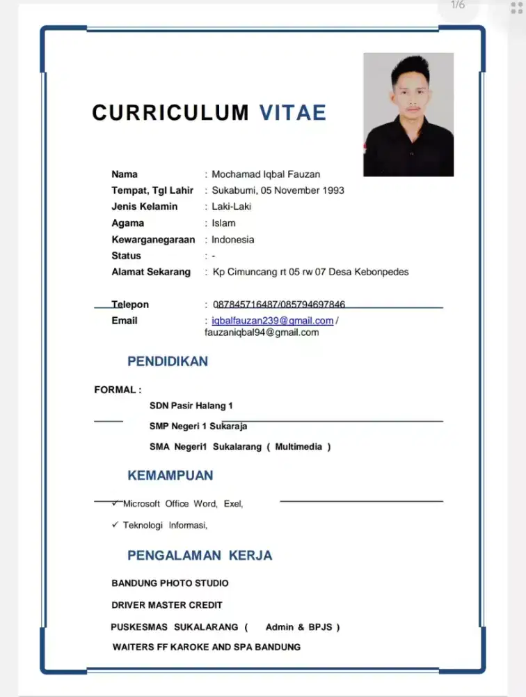 Cari lowongan kerjaa