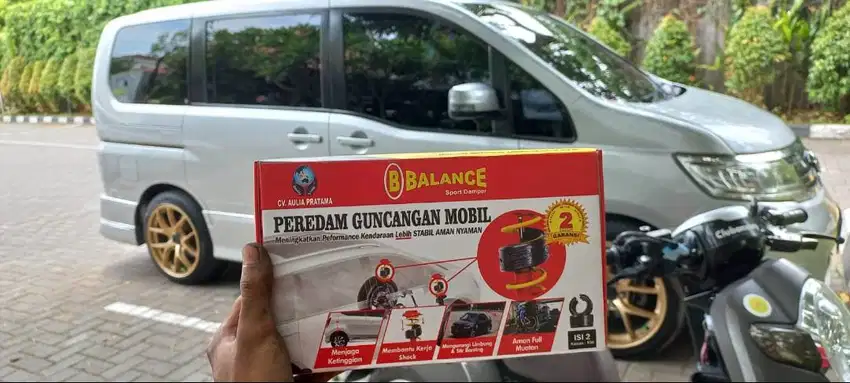 BANTINGAN KERAS, GRADAK GRUDUK di Mobil ATASI dg BALANCE Damper. JAMBI